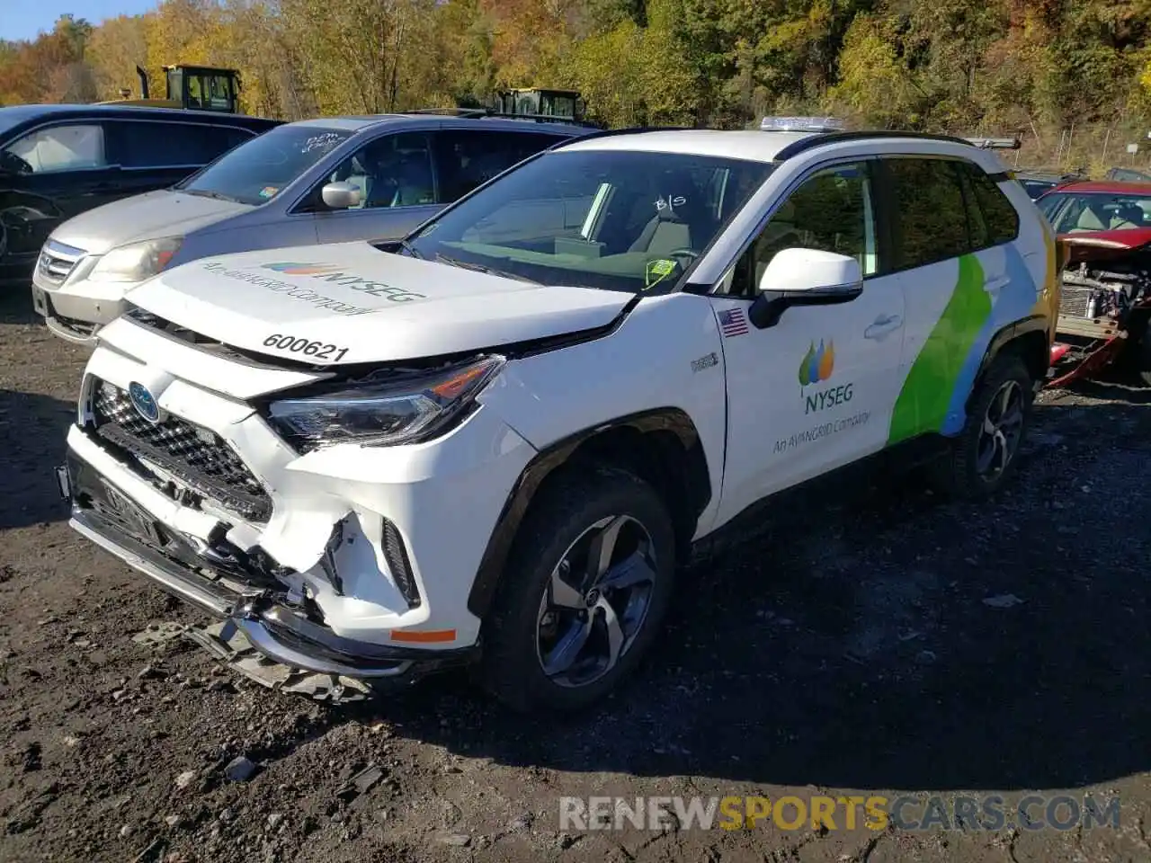 2 Photograph of a damaged car JTMCB3FV5MD064495 TOYOTA RAV4 2021