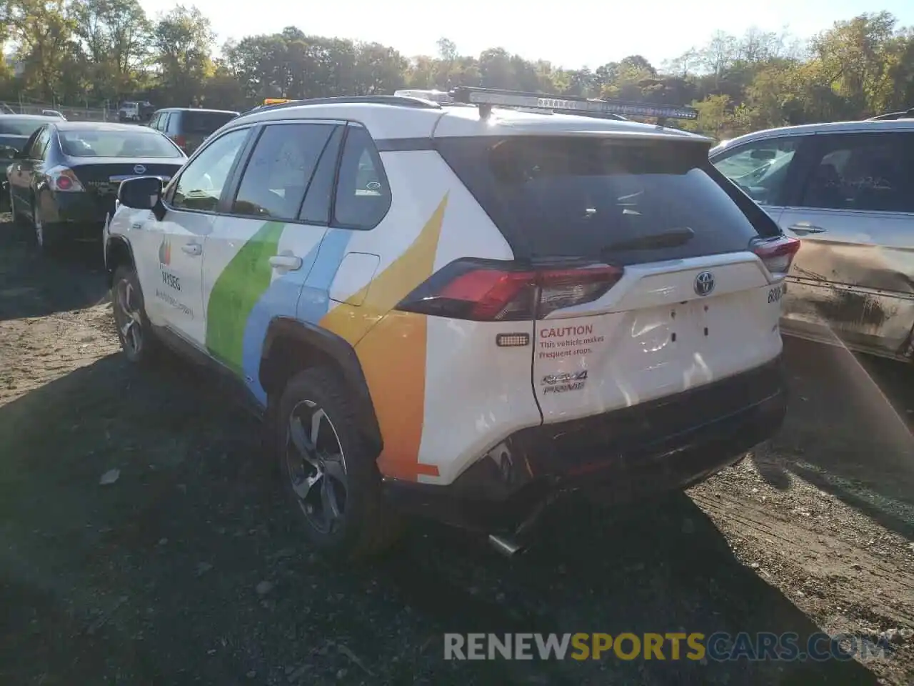 3 Photograph of a damaged car JTMCB3FV5MD064495 TOYOTA RAV4 2021