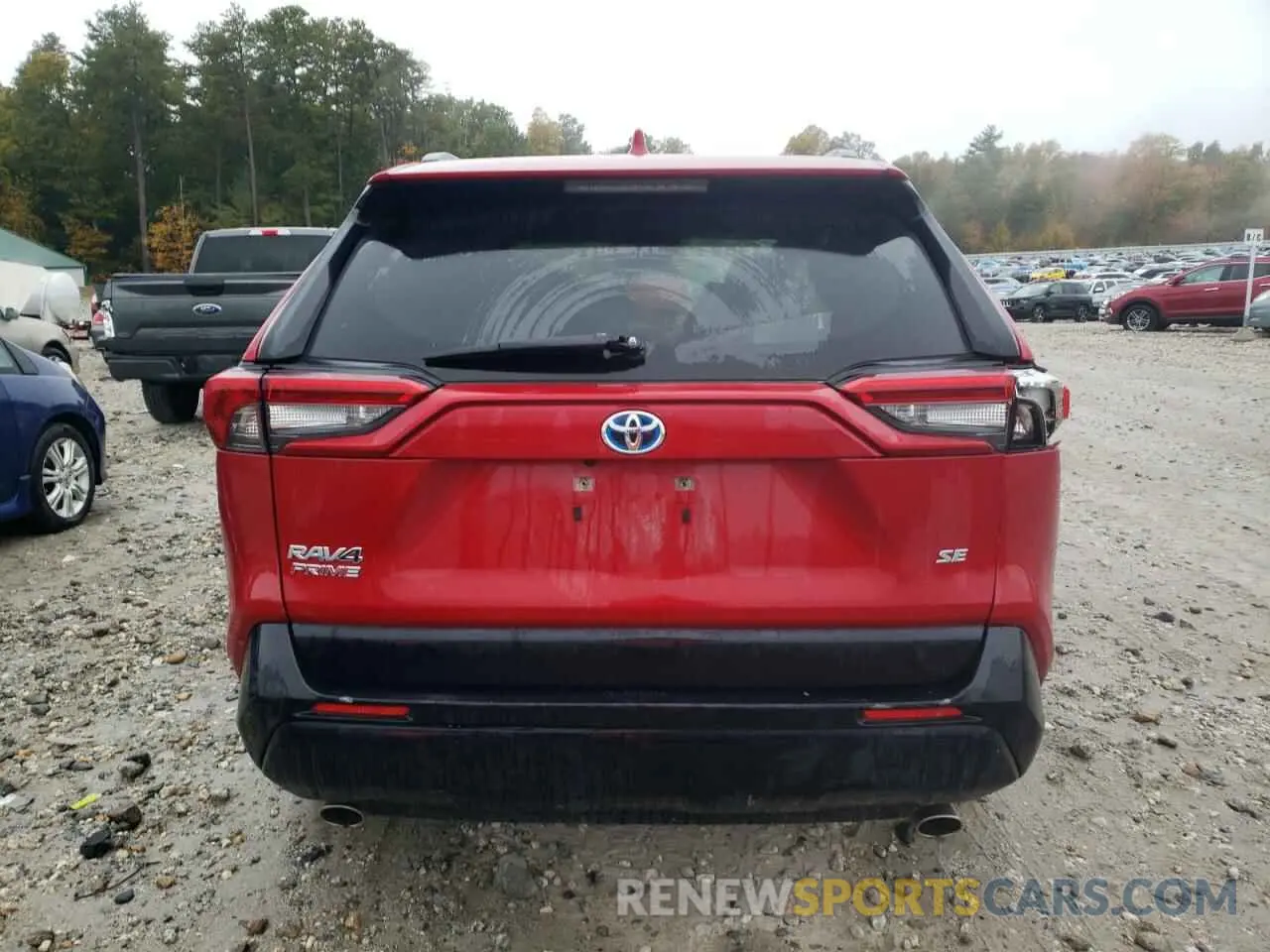 6 Photograph of a damaged car JTMCB3FV7MD043521 TOYOTA RAV4 2021