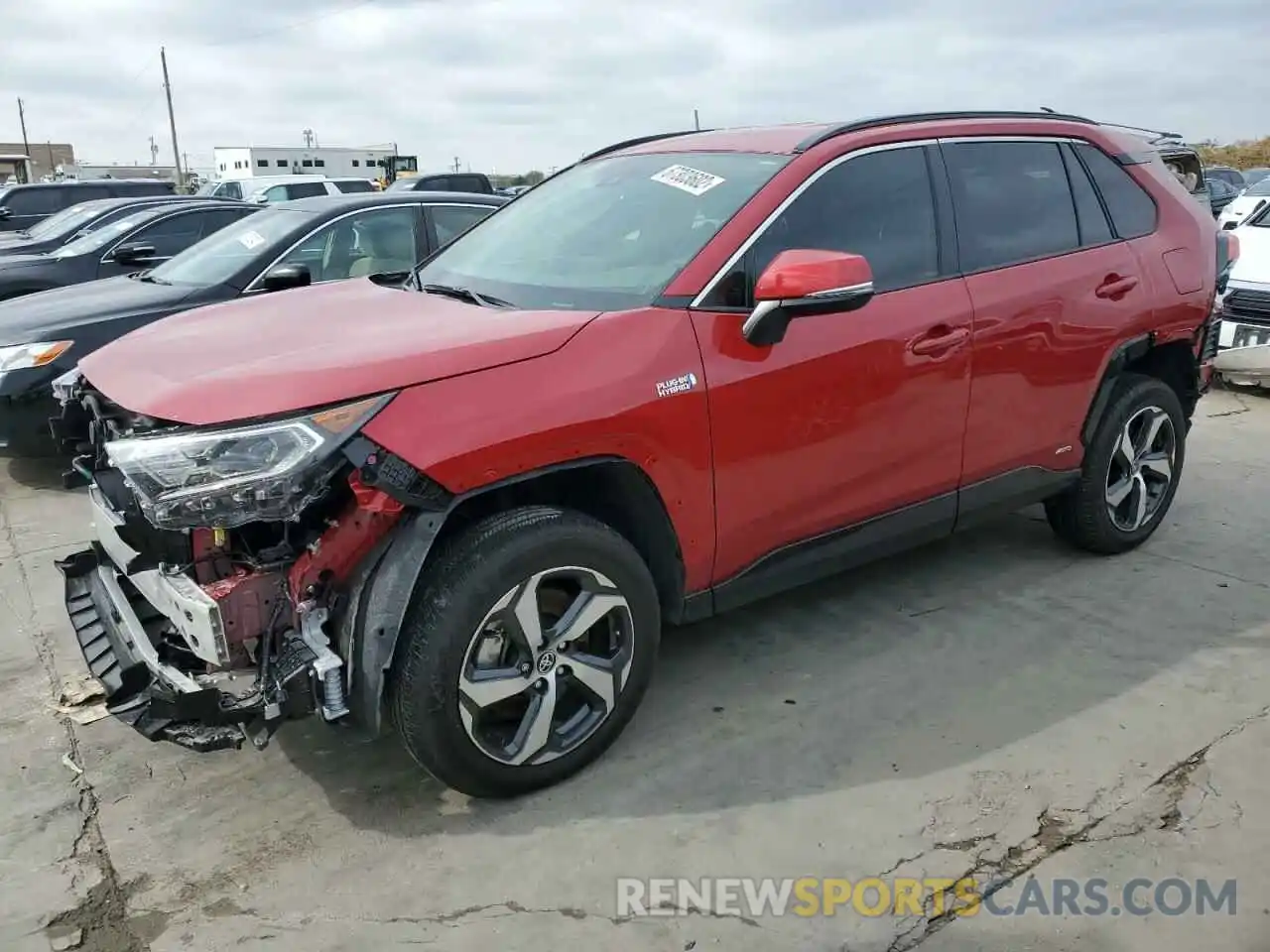 1 Photograph of a damaged car JTMCB3FV7MD058987 TOYOTA RAV4 2021