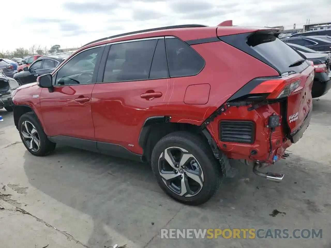 2 Photograph of a damaged car JTMCB3FV7MD058987 TOYOTA RAV4 2021