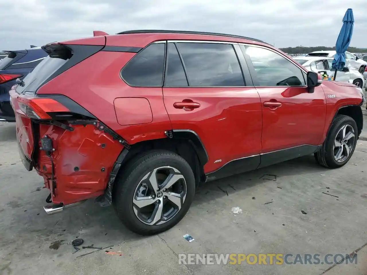 3 Photograph of a damaged car JTMCB3FV7MD058987 TOYOTA RAV4 2021