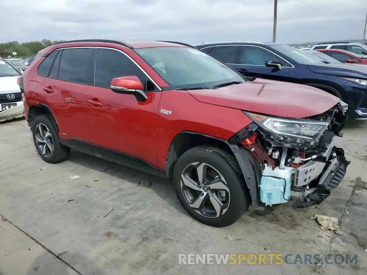 4 Photograph of a damaged car JTMCB3FV7MD058987 TOYOTA RAV4 2021