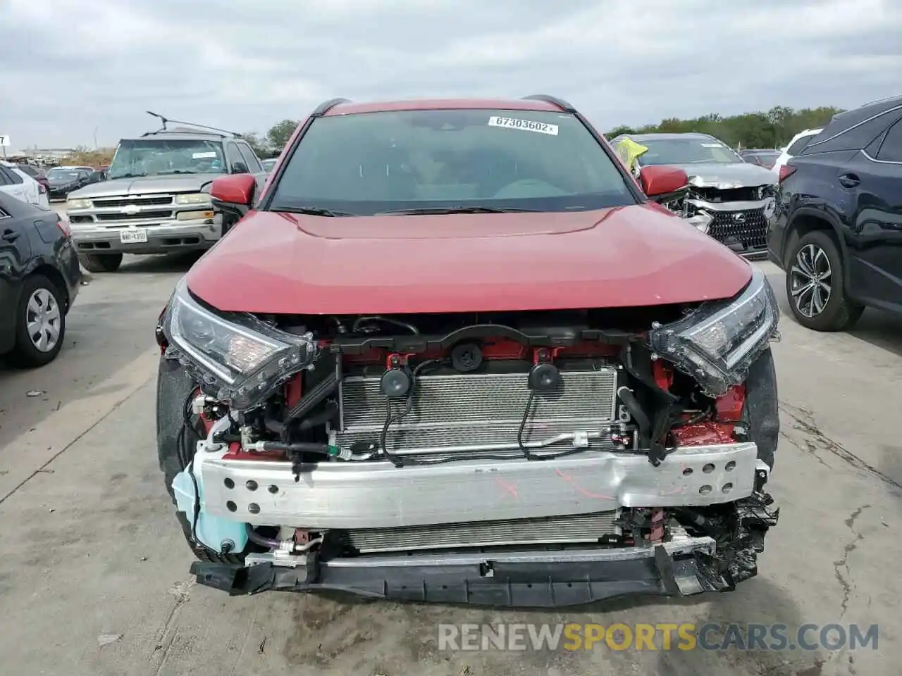 5 Photograph of a damaged car JTMCB3FV7MD058987 TOYOTA RAV4 2021