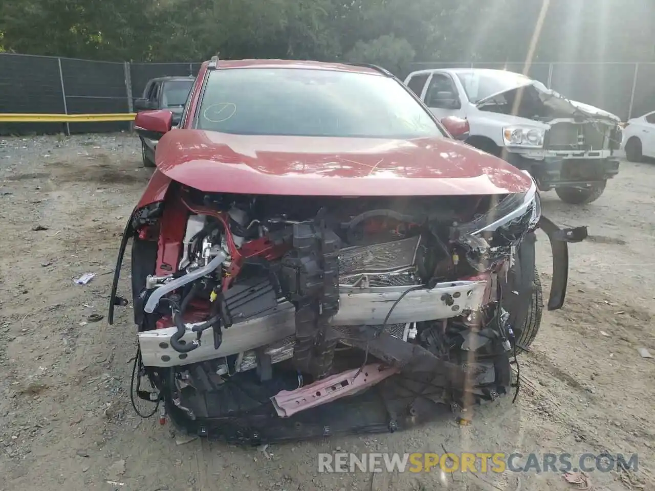 9 Photograph of a damaged car JTMCB3FV8MD069707 TOYOTA RAV4 2021