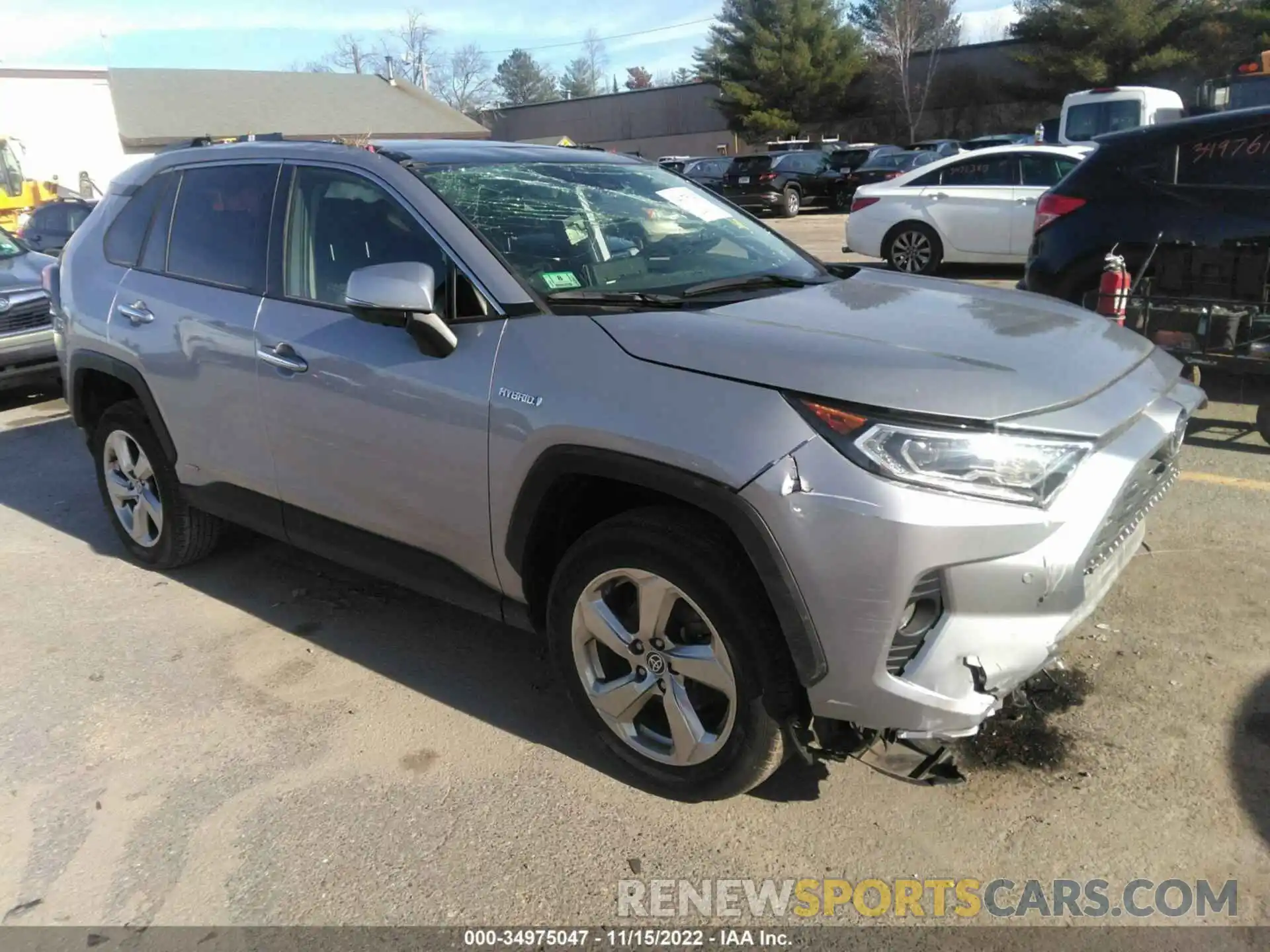 1 Photograph of a damaged car JTMD6RFV1MD033594 TOYOTA RAV4 2021