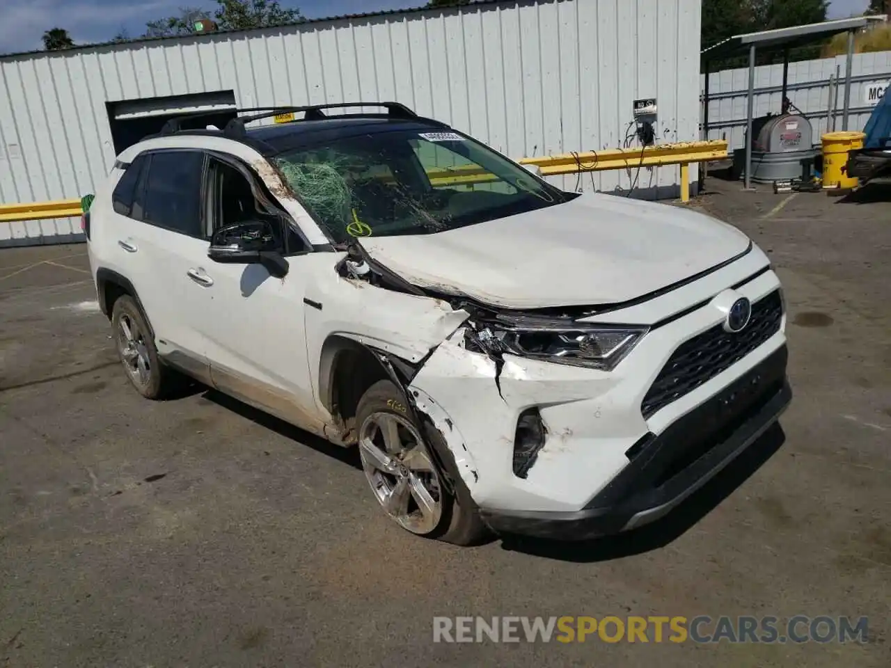 1 Photograph of a damaged car JTMD6RFV1MD033790 TOYOTA RAV4 2021