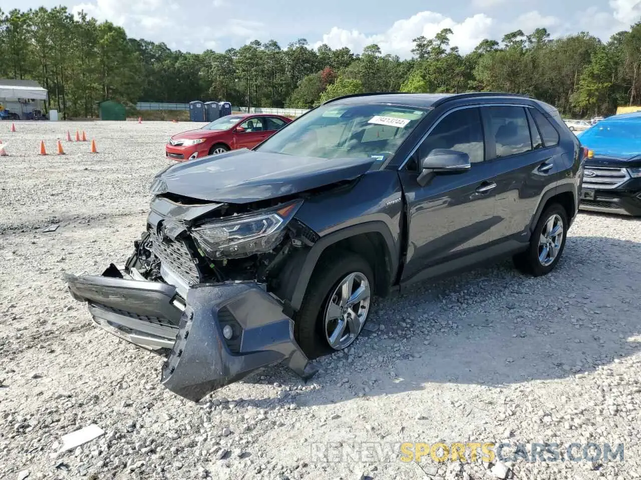 1 Photograph of a damaged car JTMD6RFV3MD045052 TOYOTA RAV4 2021