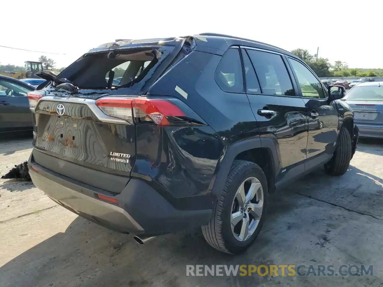 4 Photograph of a damaged car JTMD6RFV4MD042225 TOYOTA RAV4 2021