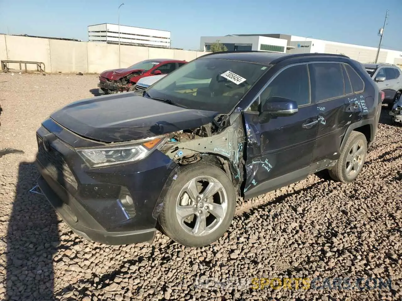 1 Photograph of a damaged car JTMD6RFV5MD038264 TOYOTA RAV4 2021