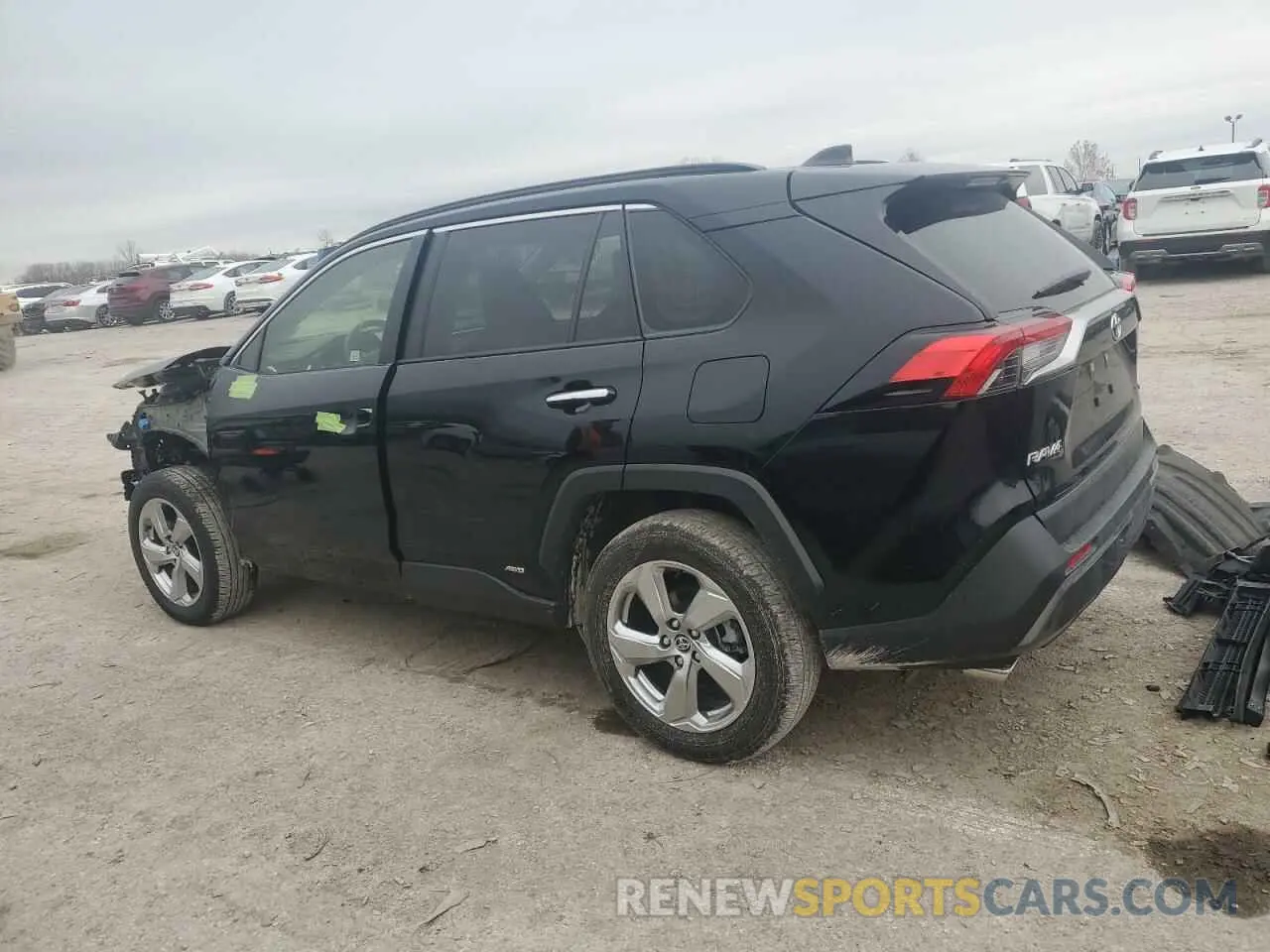 2 Photograph of a damaged car JTMD6RFV7MD045068 TOYOTA RAV4 2021