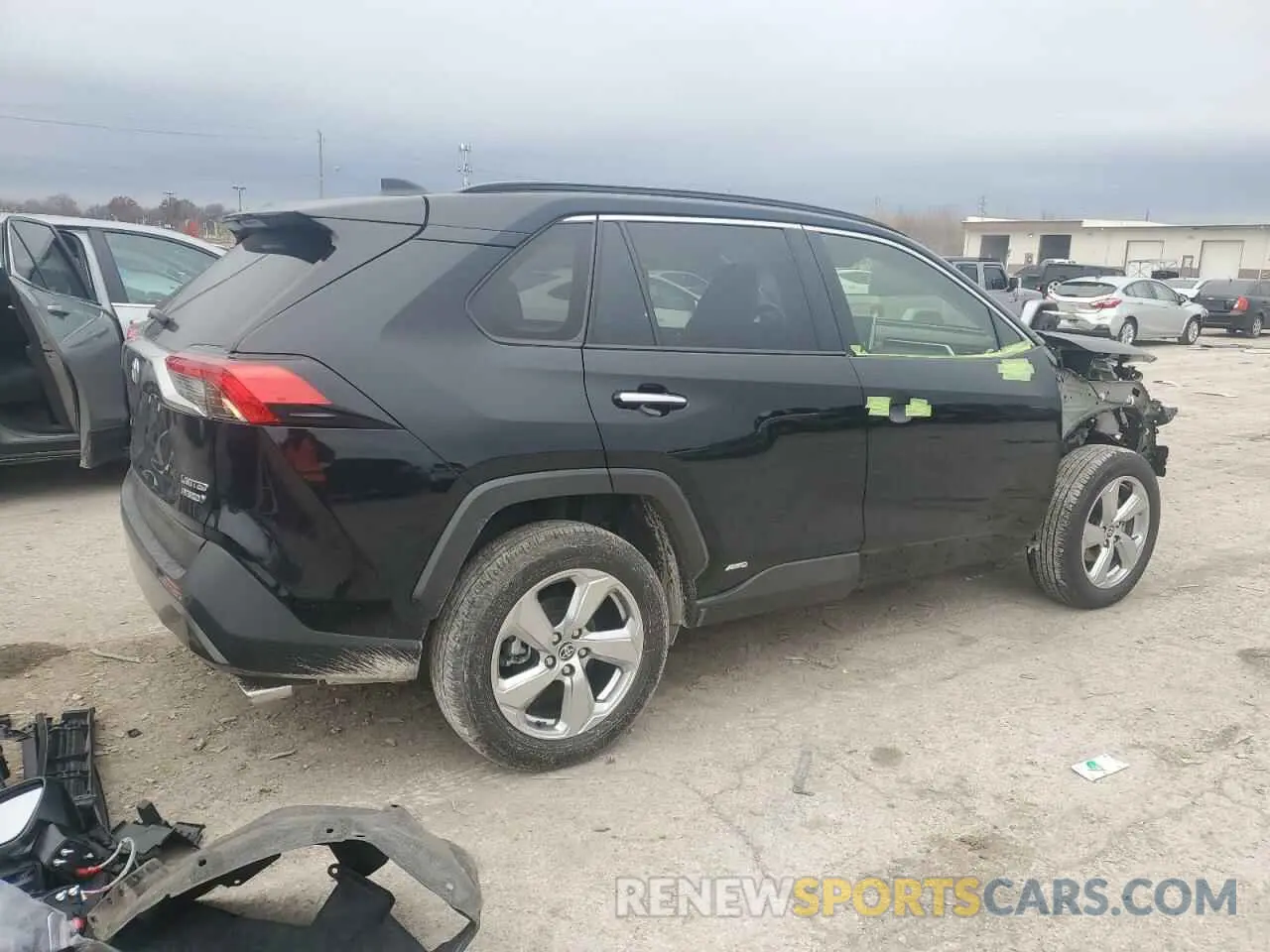 3 Photograph of a damaged car JTMD6RFV7MD045068 TOYOTA RAV4 2021