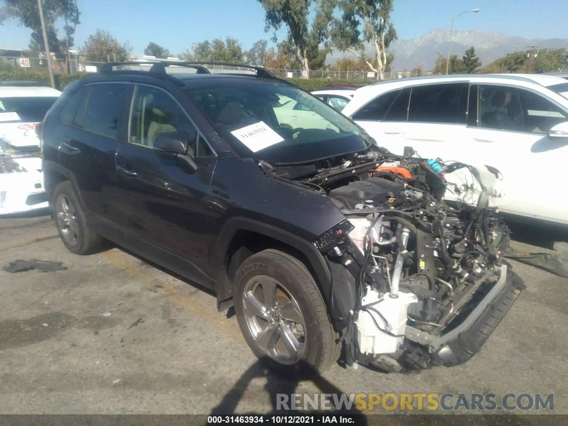 1 Photograph of a damaged car JTMD6RFVXMD035280 TOYOTA RAV4 2021