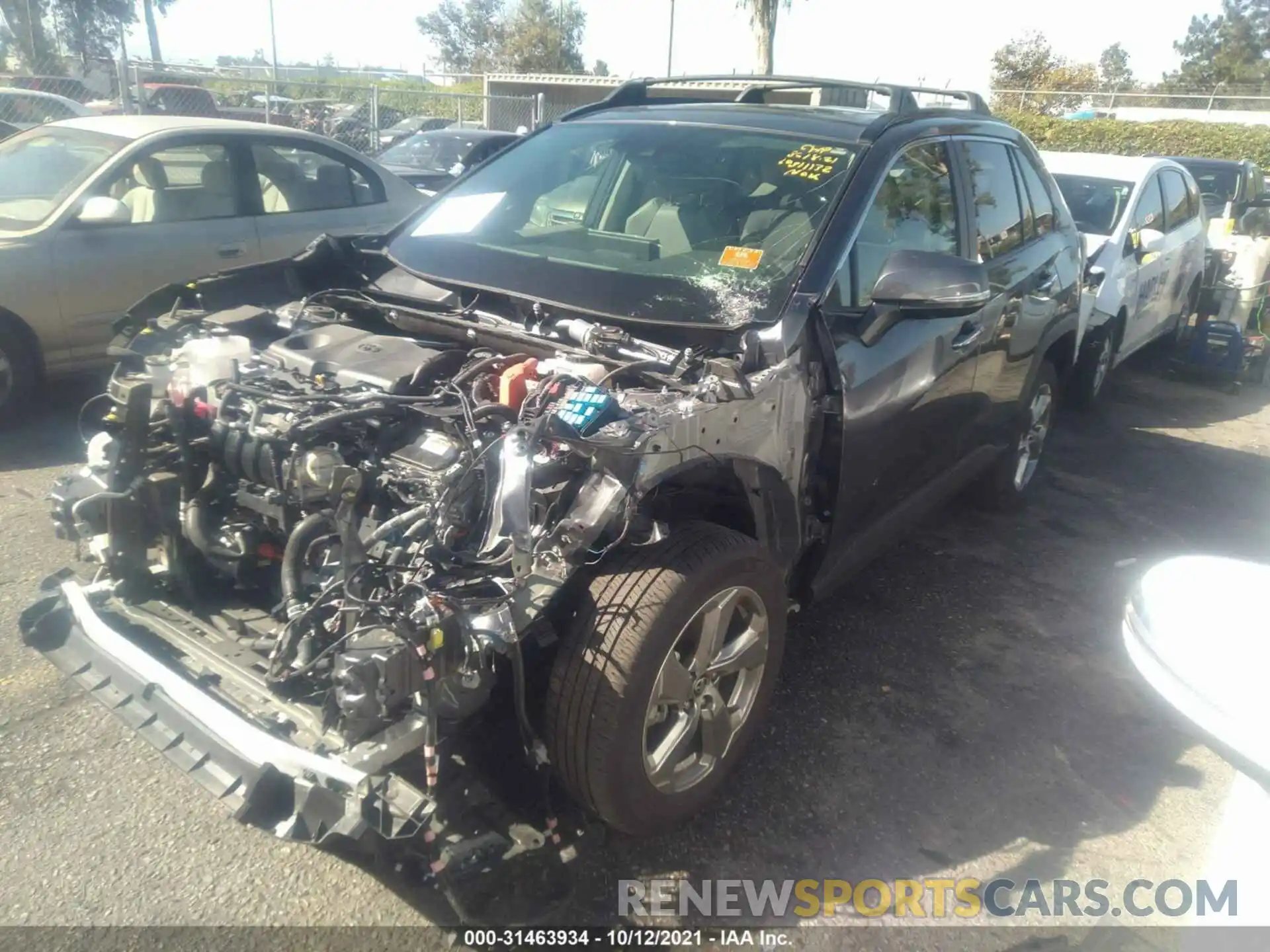 2 Photograph of a damaged car JTMD6RFVXMD035280 TOYOTA RAV4 2021