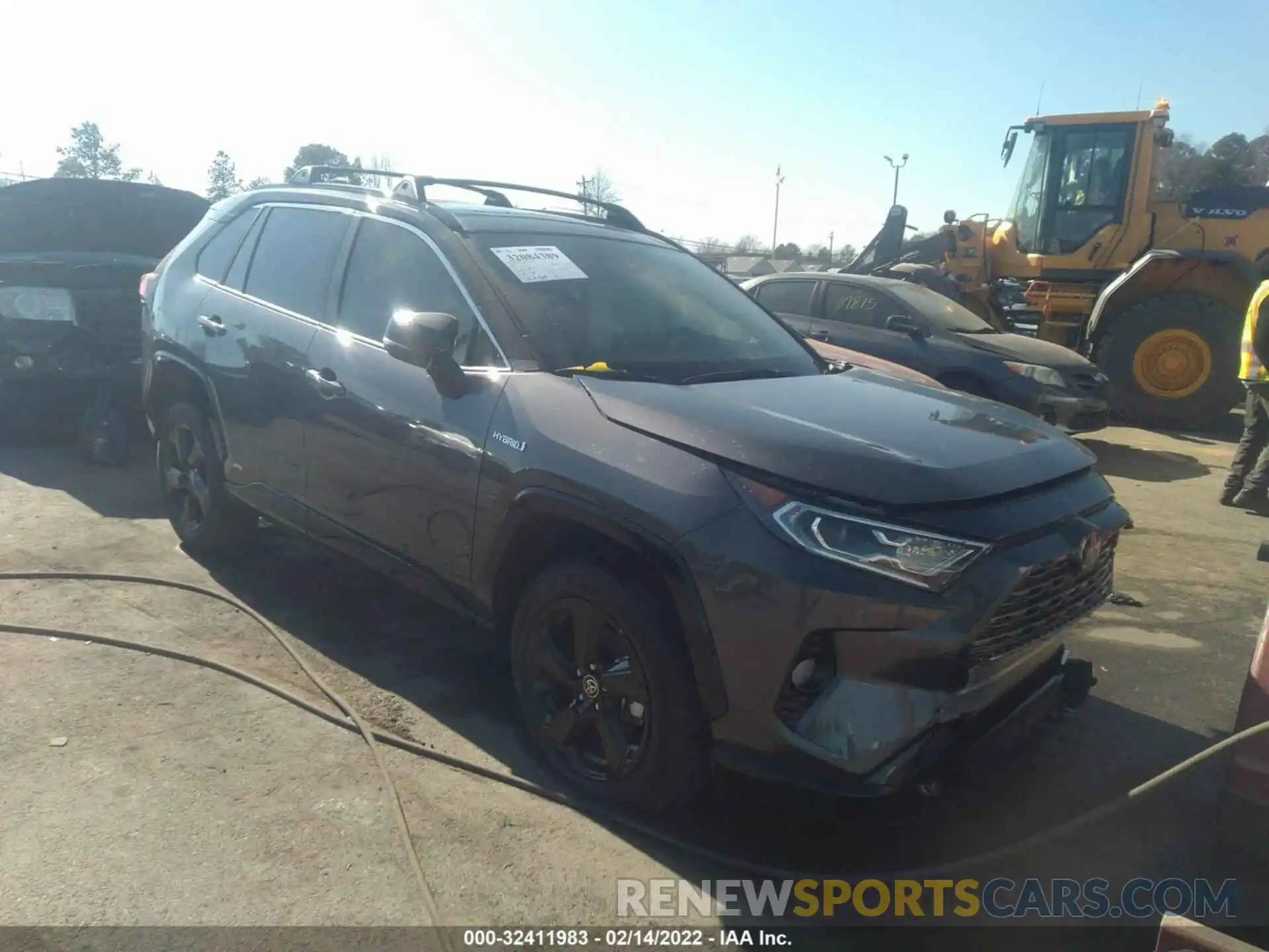 1 Photograph of a damaged car JTME6RFV0MD515591 TOYOTA RAV4 2021