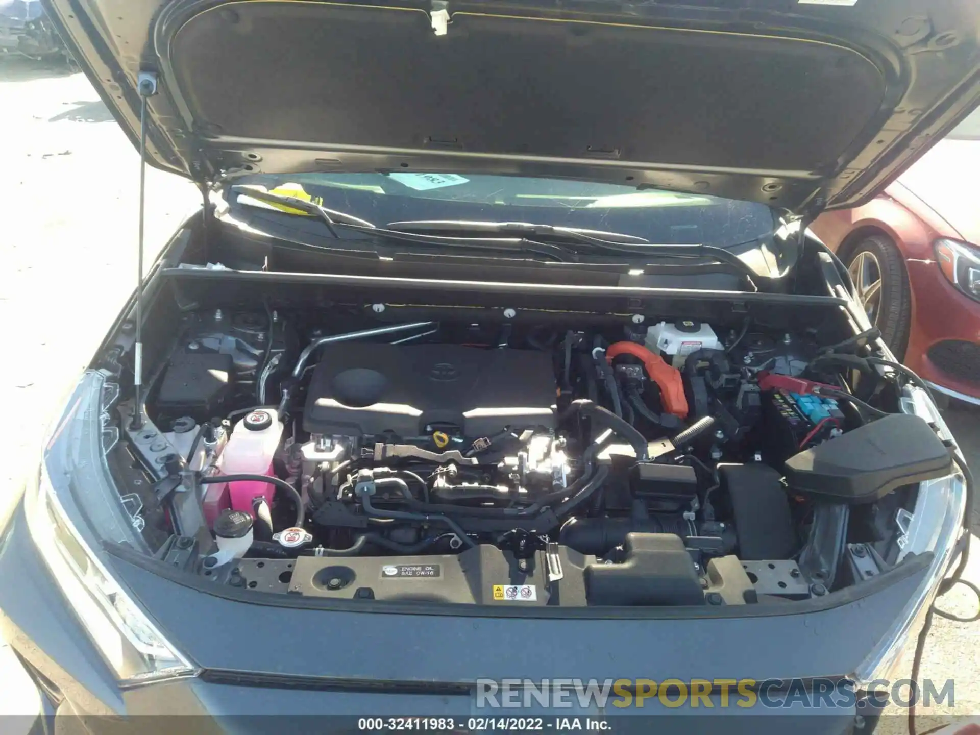 10 Photograph of a damaged car JTME6RFV0MD515591 TOYOTA RAV4 2021