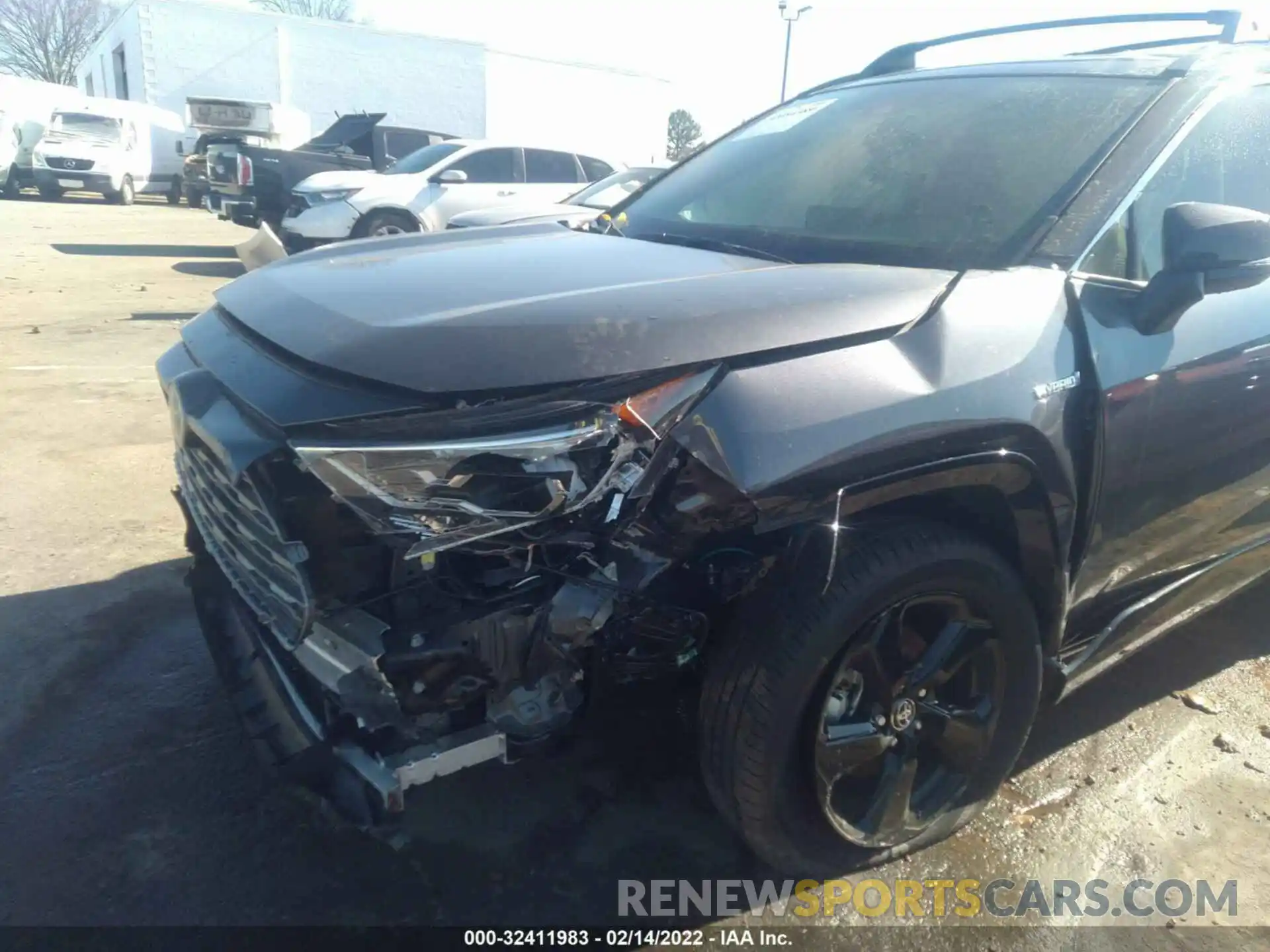 6 Photograph of a damaged car JTME6RFV0MD515591 TOYOTA RAV4 2021