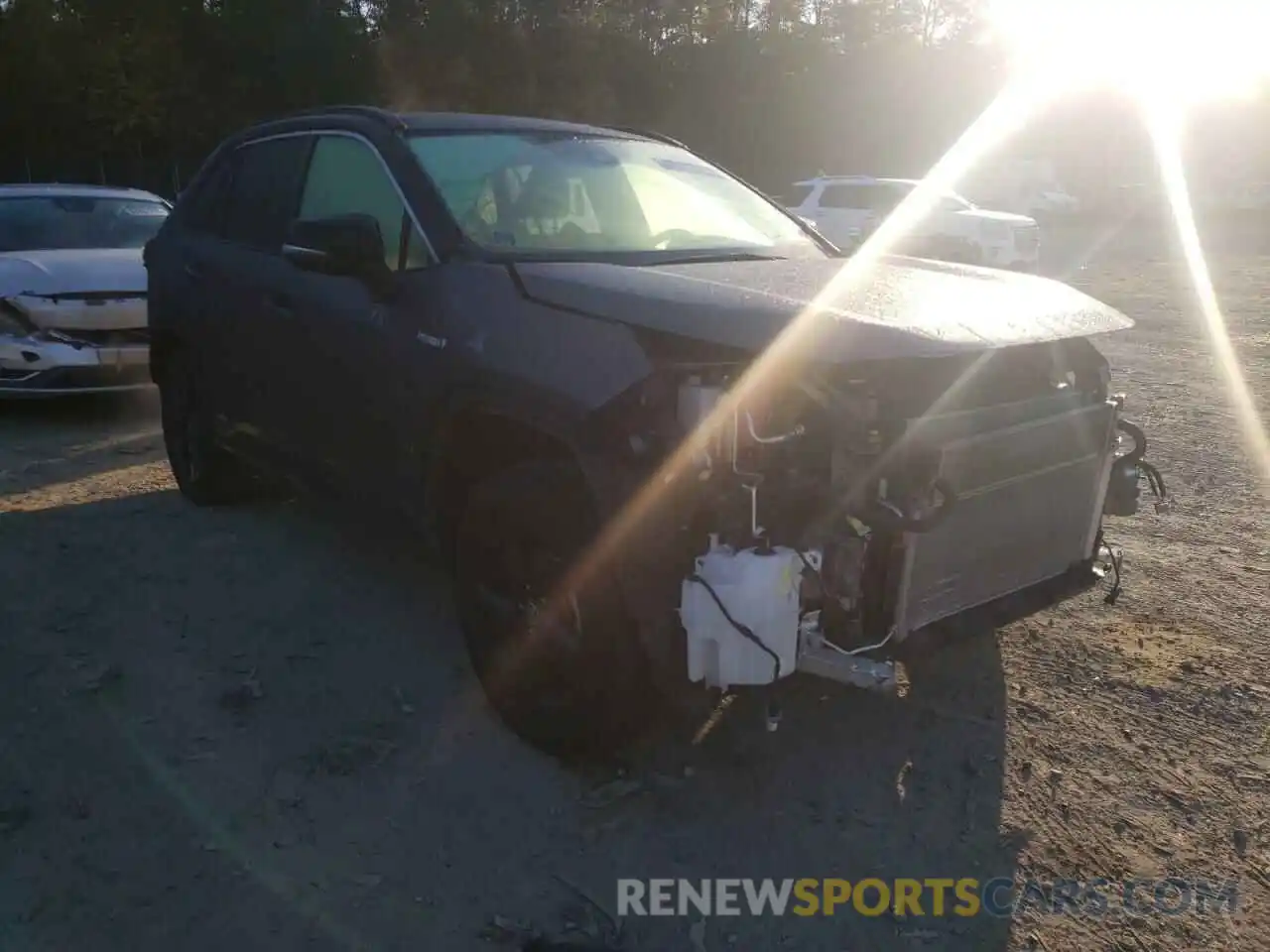 1 Photograph of a damaged car JTME6RFV0MJ012399 TOYOTA RAV4 2021