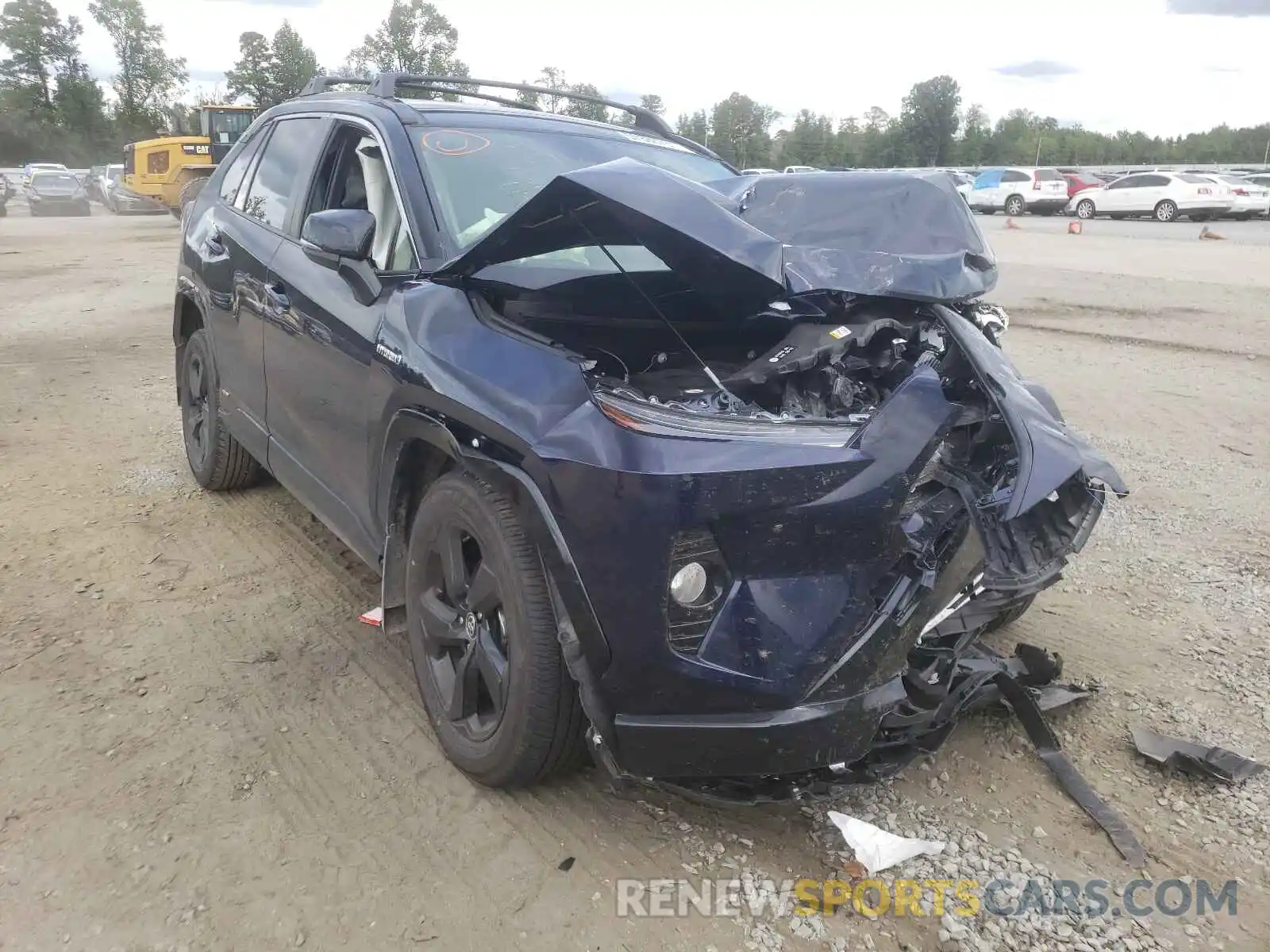 1 Photograph of a damaged car JTME6RFV2MD512806 TOYOTA RAV4 2021