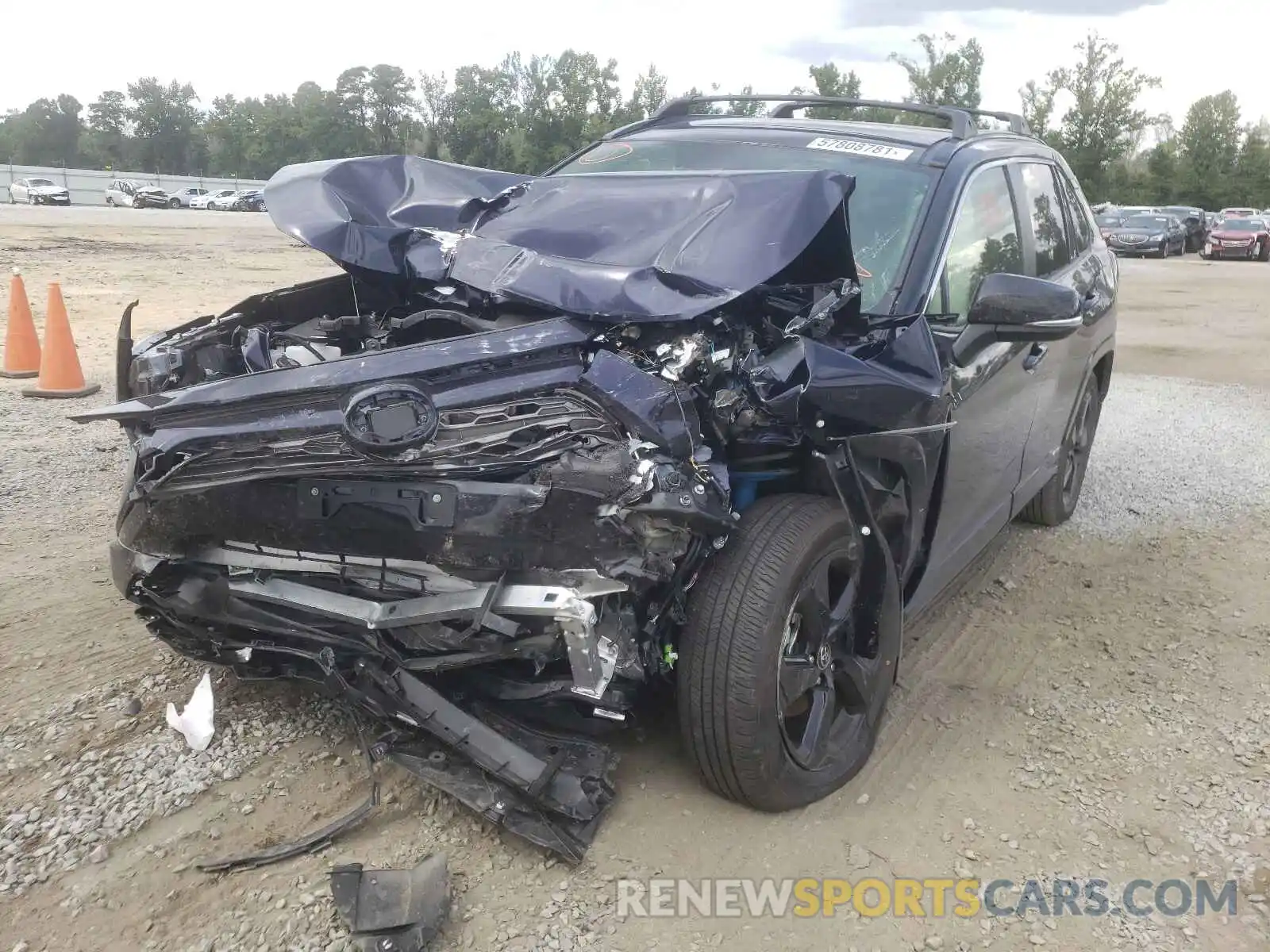 9 Photograph of a damaged car JTME6RFV2MD512806 TOYOTA RAV4 2021