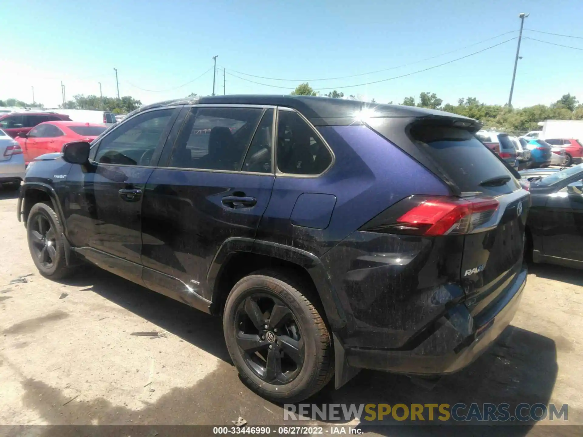 3 Photograph of a damaged car JTME6RFV2MJ010394 TOYOTA RAV4 2021