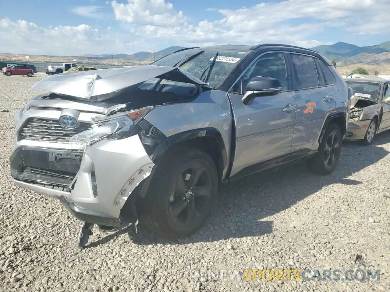1 Photograph of a damaged car JTME6RFV3MD514208 TOYOTA RAV4 2021