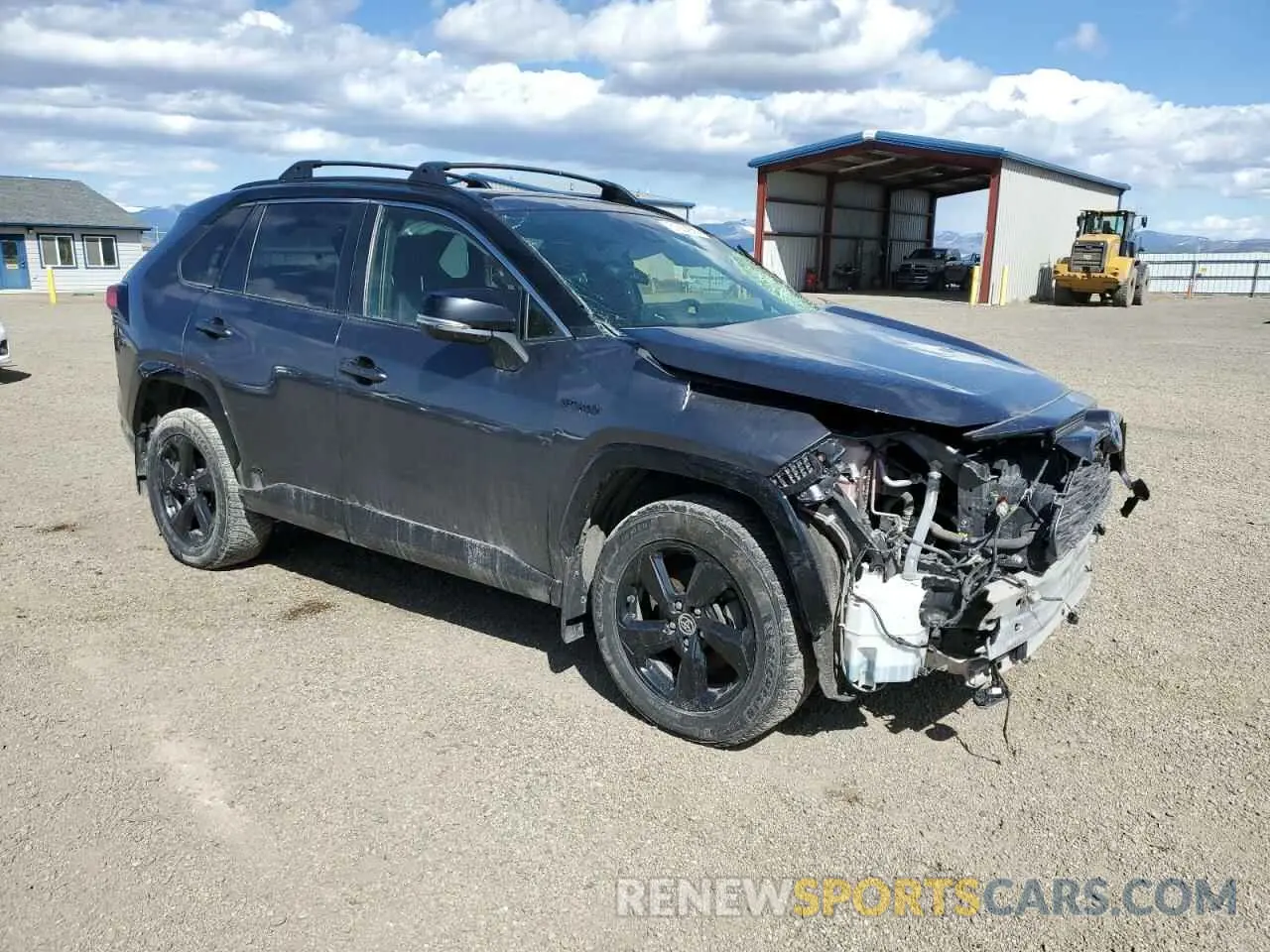 4 Photograph of a damaged car JTME6RFV3MJ010212 TOYOTA RAV4 2021