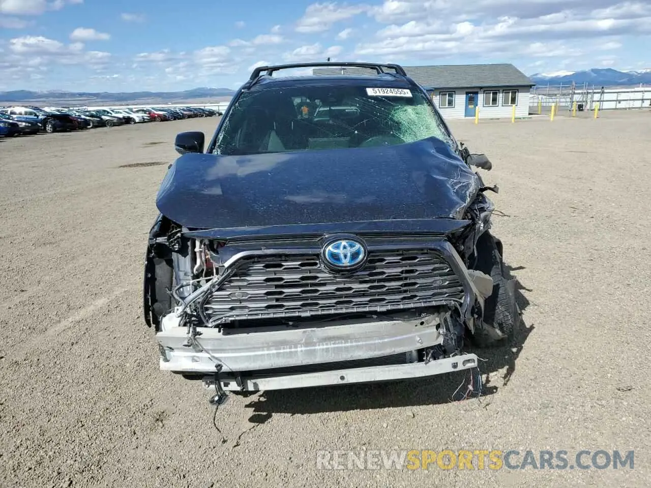 5 Photograph of a damaged car JTME6RFV3MJ010212 TOYOTA RAV4 2021