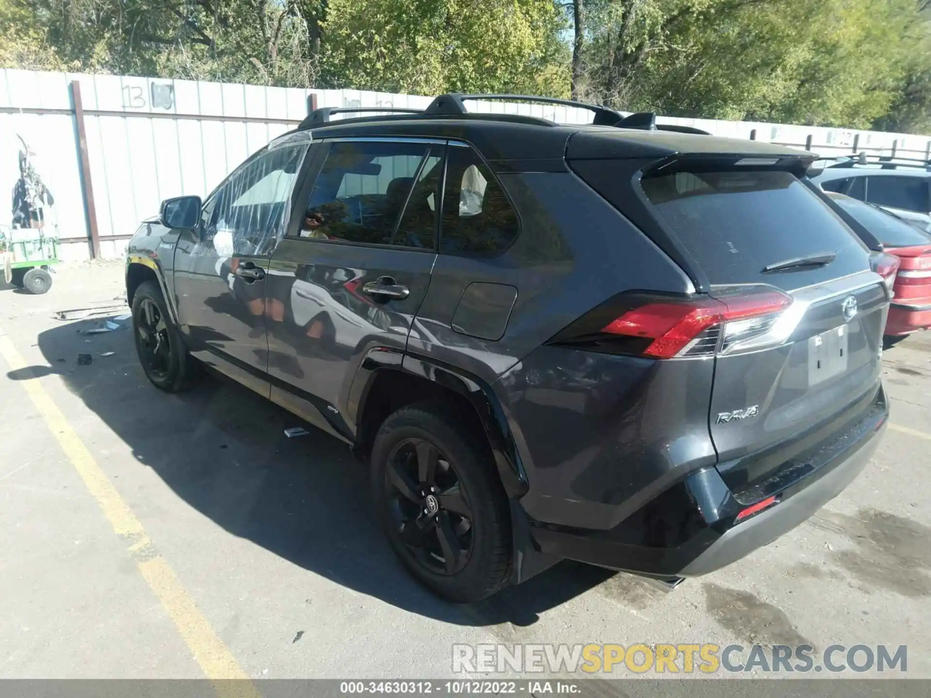 3 Photograph of a damaged car JTME6RFV5MD516137 TOYOTA RAV4 2021