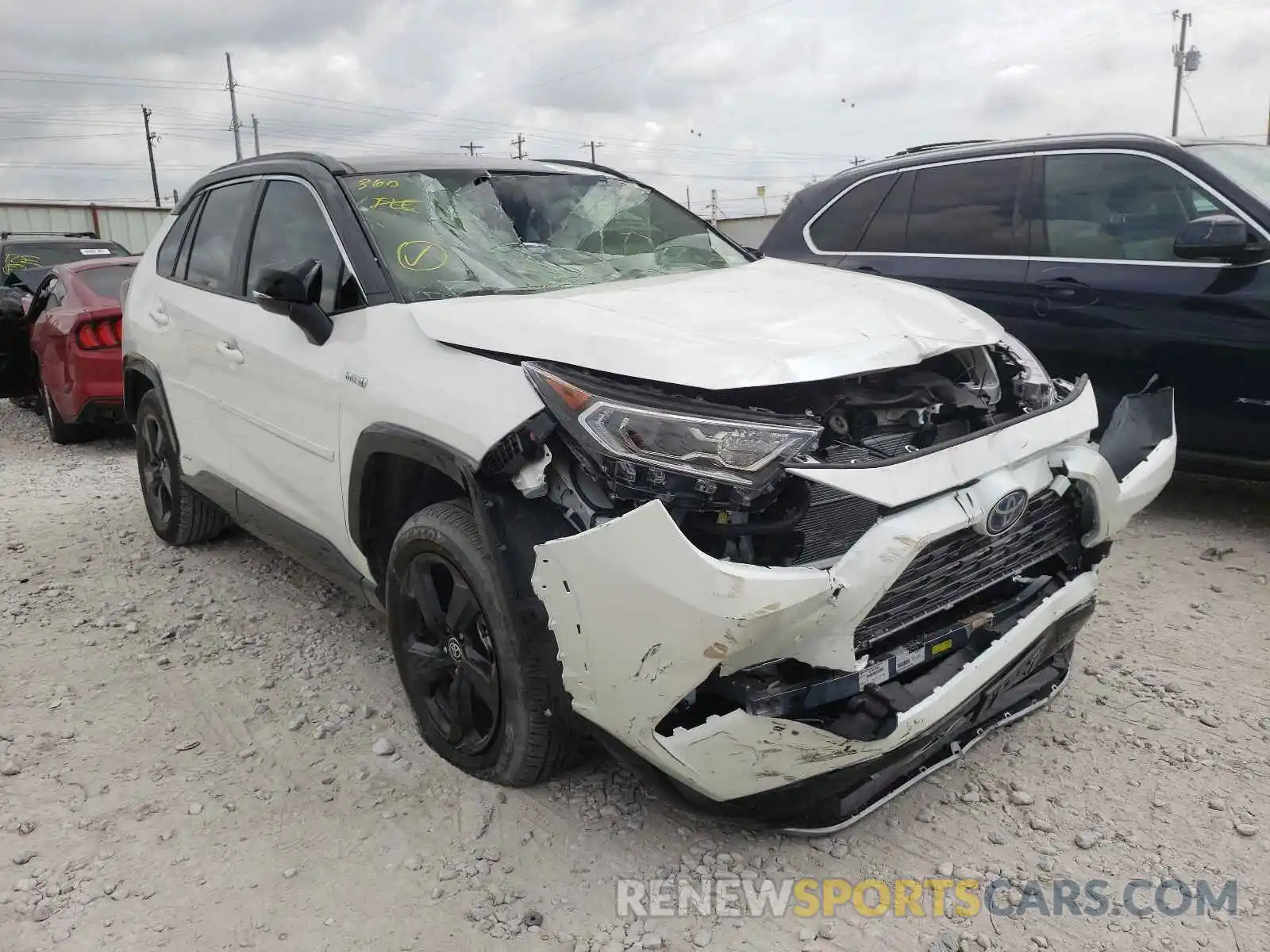 1 Photograph of a damaged car JTME6RFV6MD508208 TOYOTA RAV4 2021