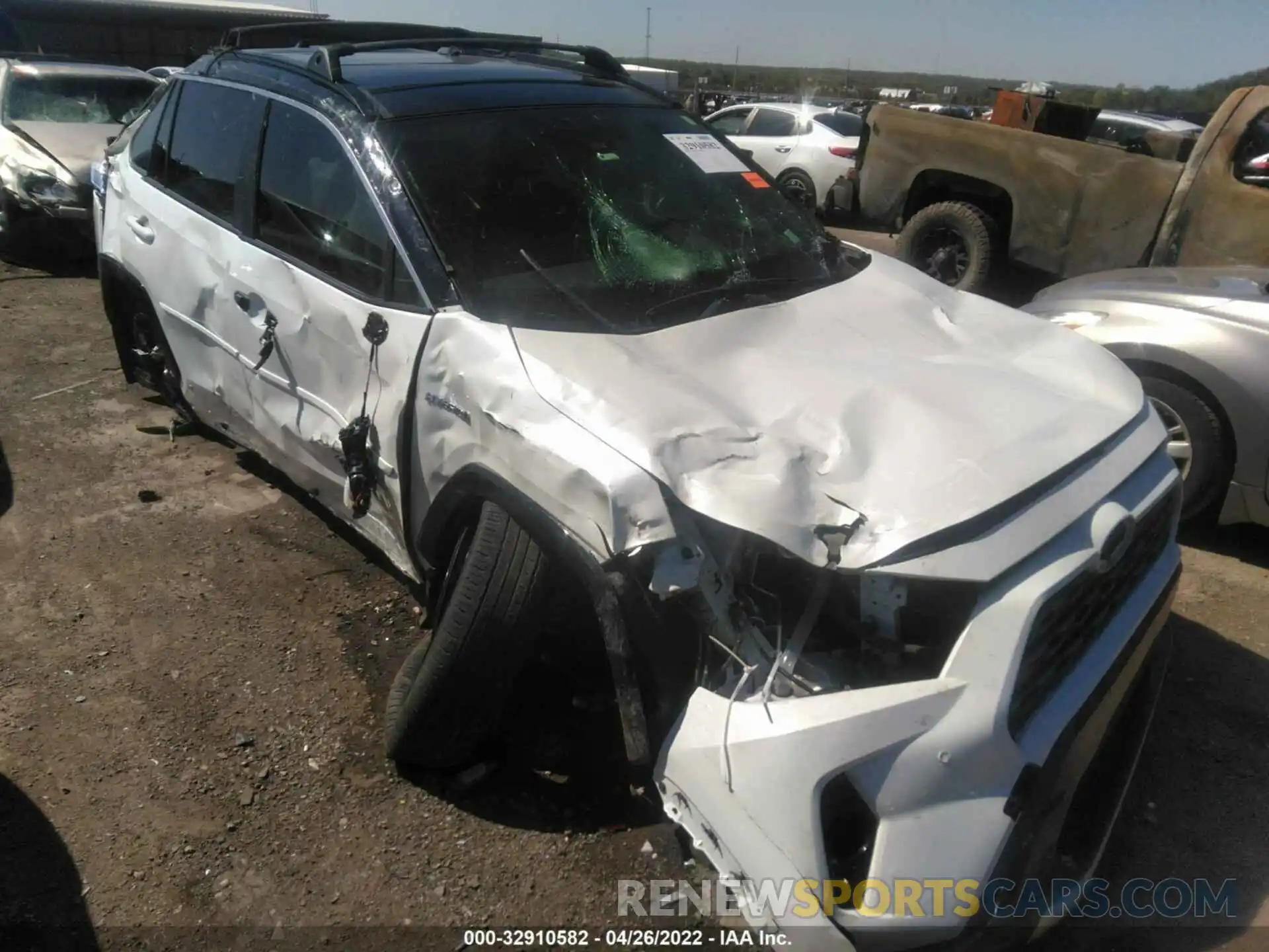 1 Photograph of a damaged car JTME6RFV8MD511269 TOYOTA RAV4 2021