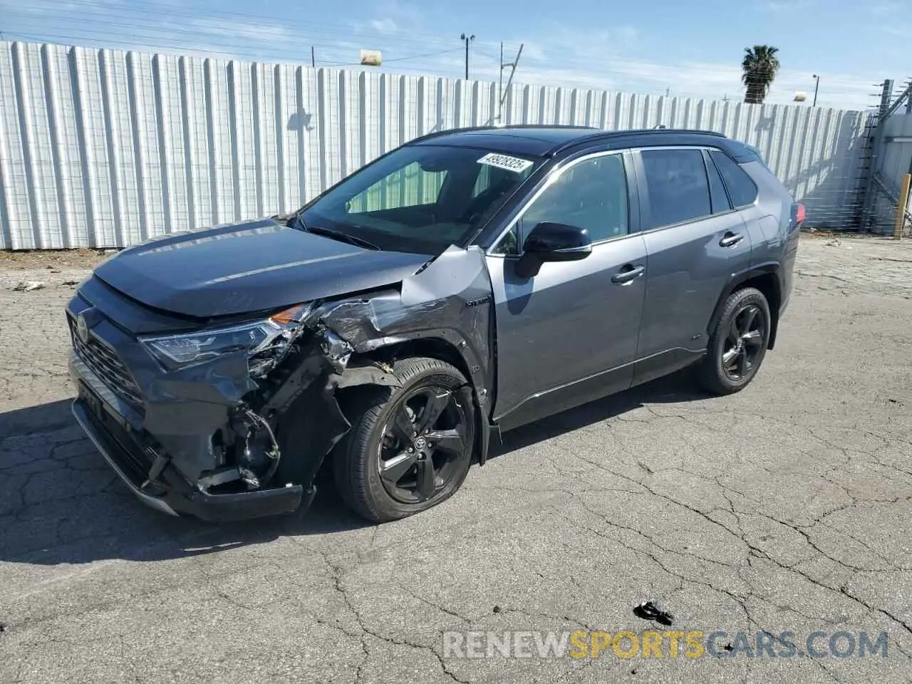 1 Photograph of a damaged car JTME6RFV8MD515368 TOYOTA RAV4 2021