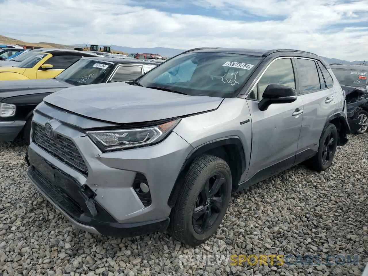 1 Photograph of a damaged car JTME6RFV8MD516231 TOYOTA RAV4 2021