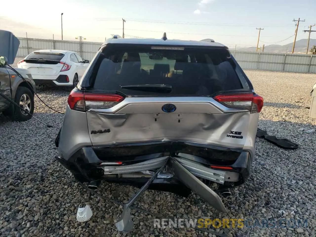 6 Photograph of a damaged car JTME6RFV8MD516231 TOYOTA RAV4 2021