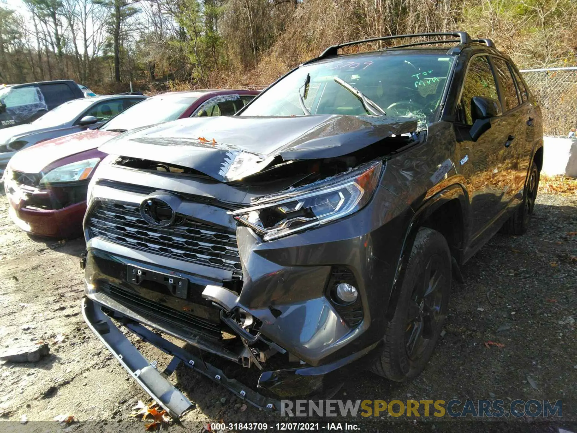 6 Photograph of a damaged car JTME6RFVXMD507739 TOYOTA RAV4 2021
