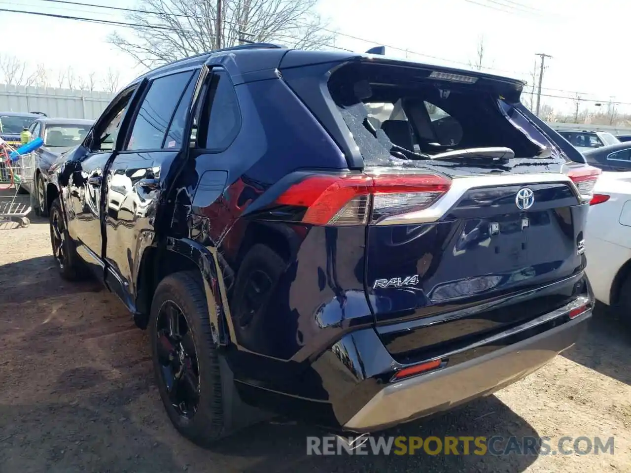 3 Photograph of a damaged car JTME6RFVXMD511631 TOYOTA RAV4 2021