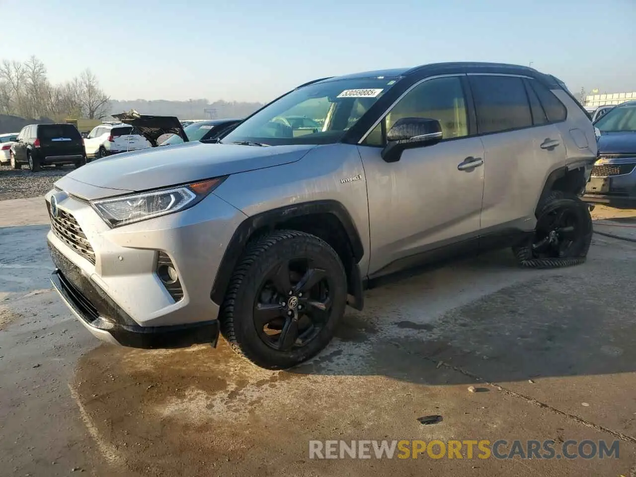 1 Photograph of a damaged car JTME6RFVXMD512021 TOYOTA RAV4 2021