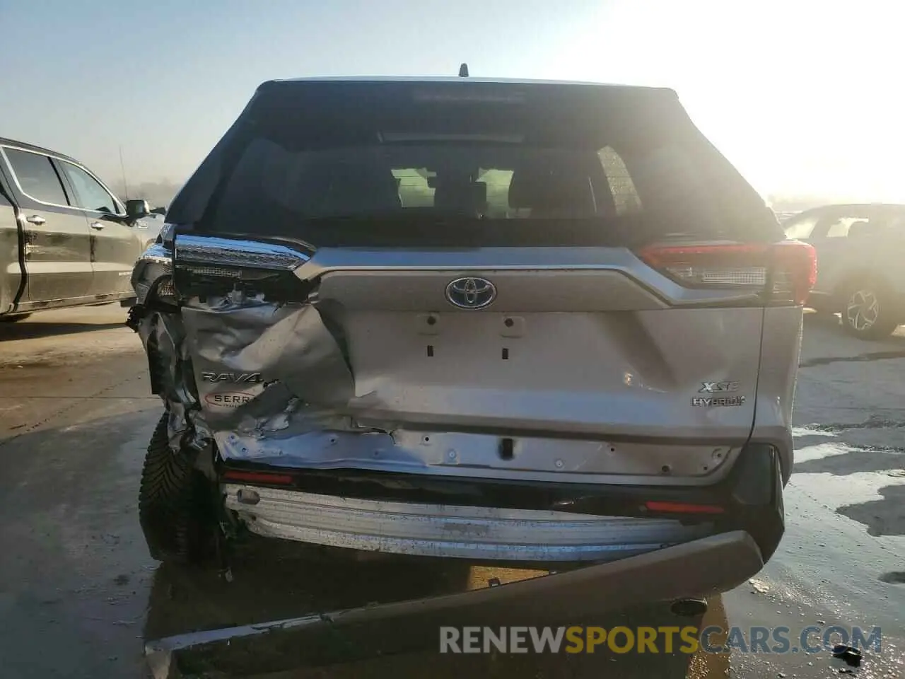 6 Photograph of a damaged car JTME6RFVXMD512021 TOYOTA RAV4 2021