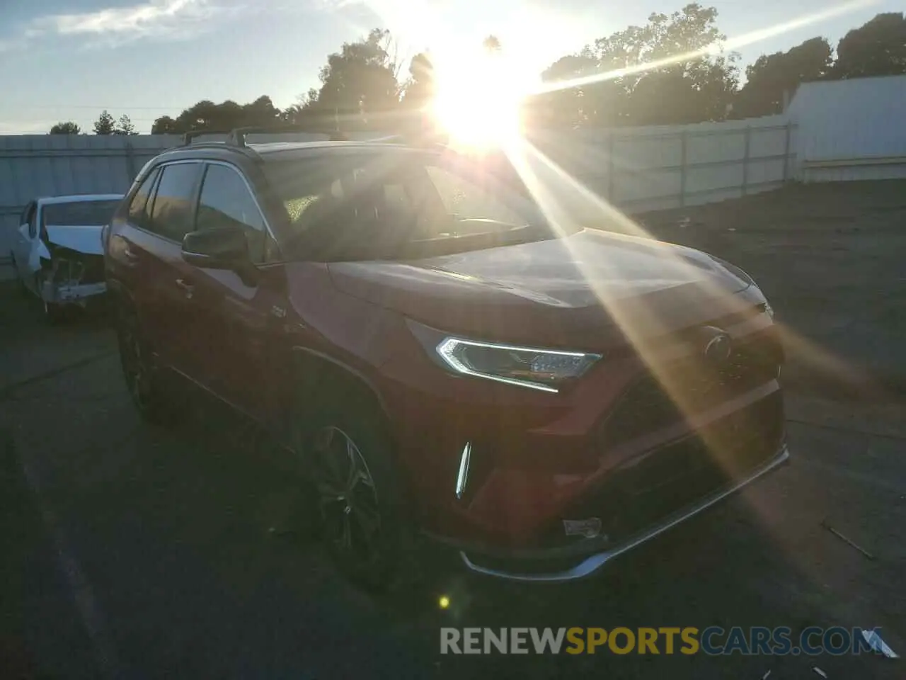 4 Photograph of a damaged car JTMEB3FV1MD015772 TOYOTA RAV4 2021