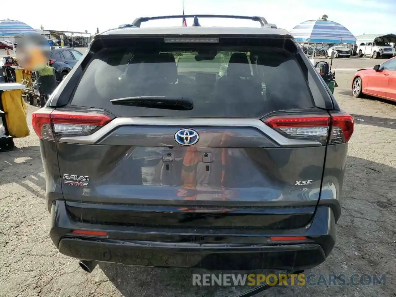 6 Photograph of a damaged car JTMEB3FV1MD030983 TOYOTA RAV4 2021