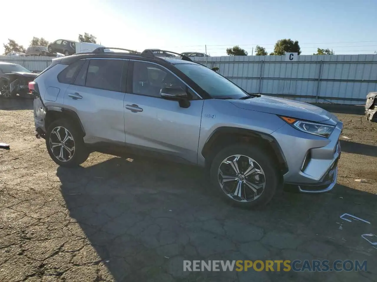 4 Photograph of a damaged car JTMEB3FV2MD048148 TOYOTA RAV4 2021