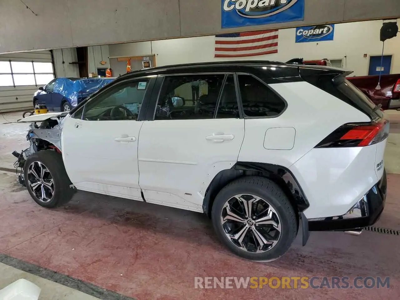 2 Photograph of a damaged car JTMEB3FV4MD037832 TOYOTA RAV4 2021