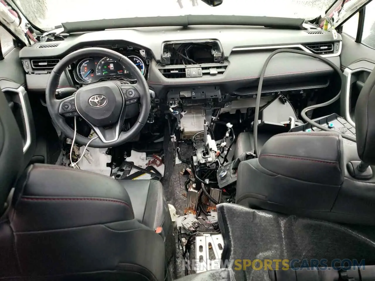 8 Photograph of a damaged car JTMEB3FV5MD046989 TOYOTA RAV4 2021