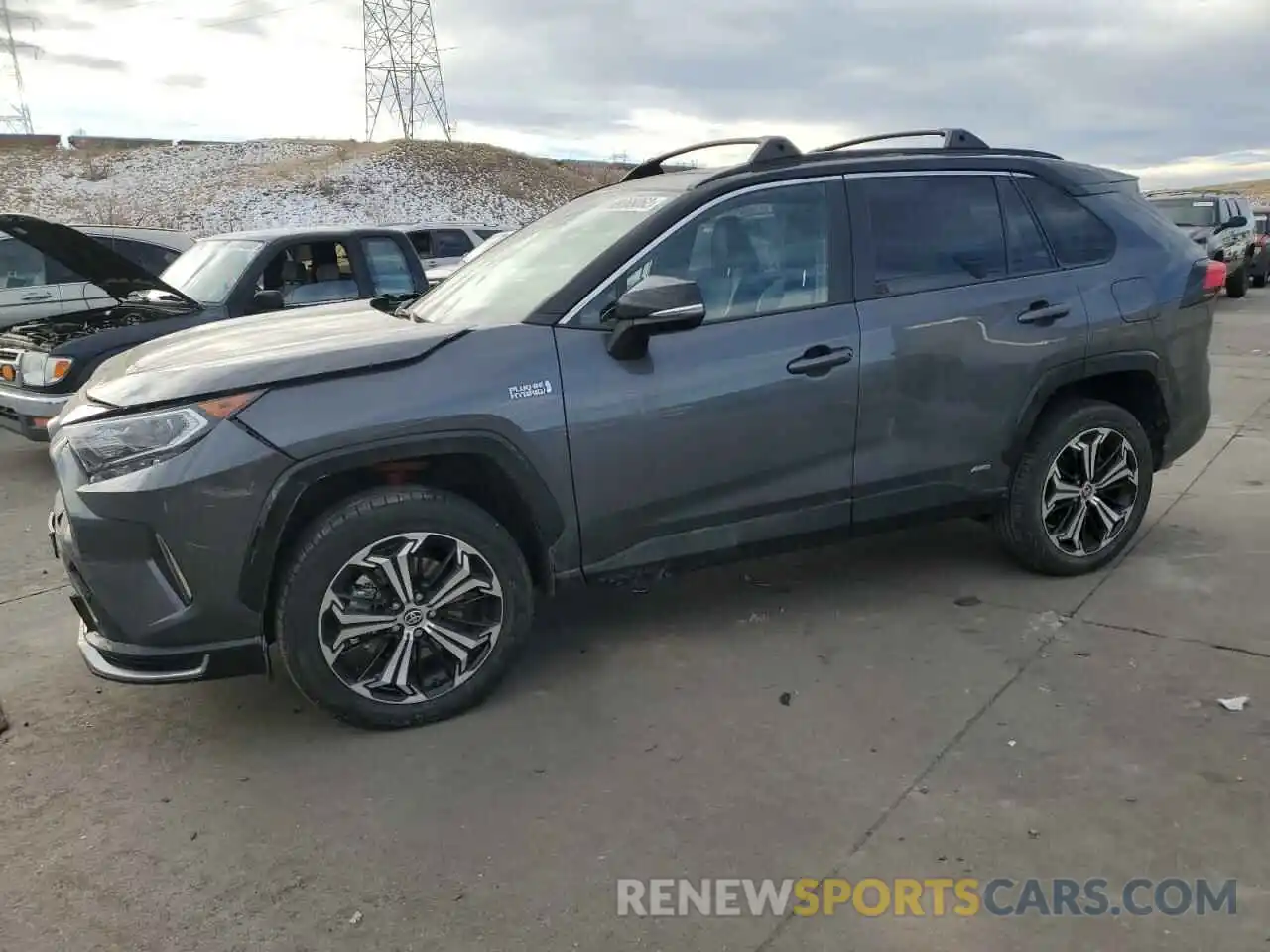 1 Photograph of a damaged car JTMEB3FV7MD032611 TOYOTA RAV4 2021