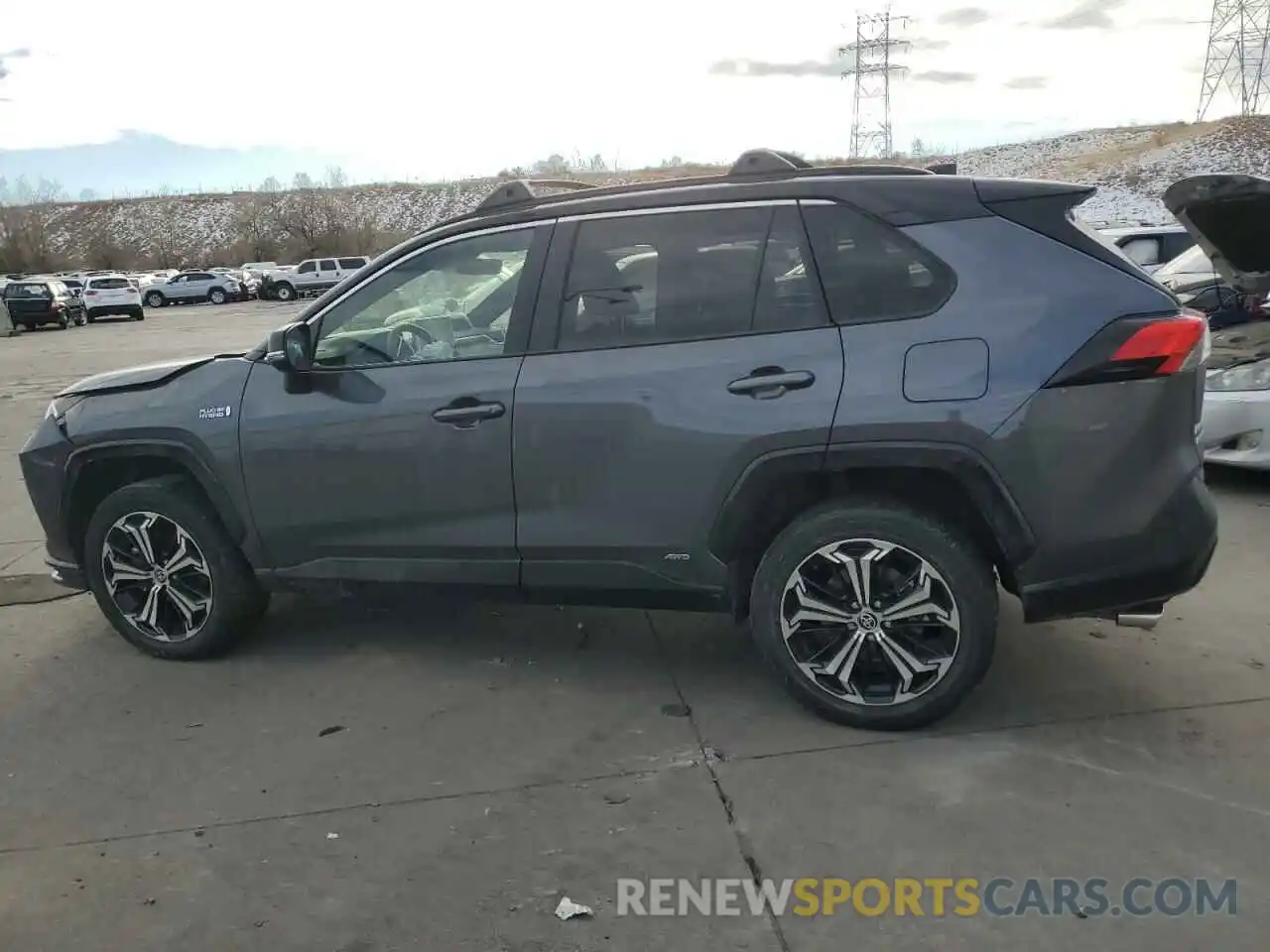 2 Photograph of a damaged car JTMEB3FV7MD032611 TOYOTA RAV4 2021