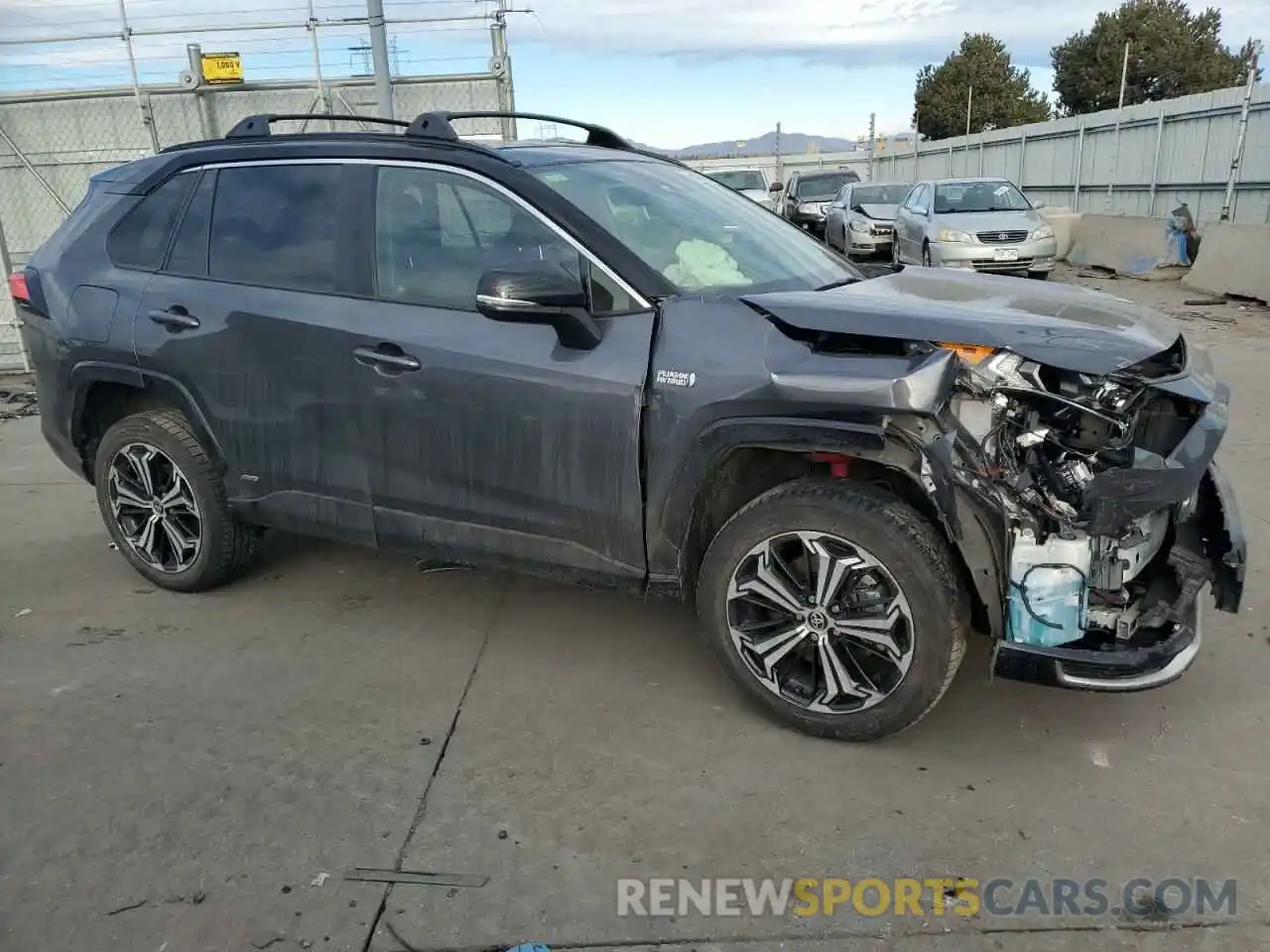 4 Photograph of a damaged car JTMEB3FV7MD032611 TOYOTA RAV4 2021