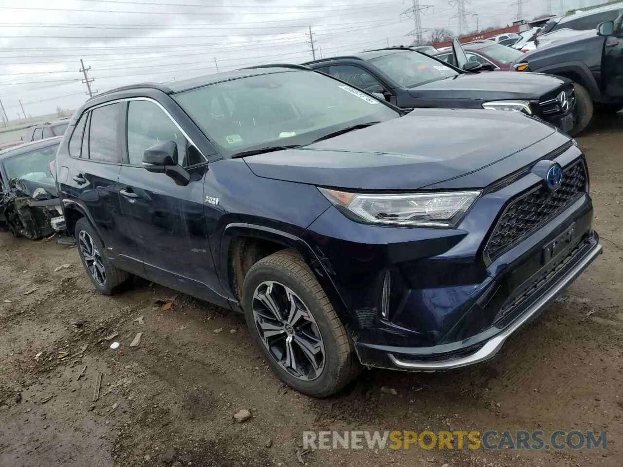 4 Photograph of a damaged car JTMEB3FV8MD012836 TOYOTA RAV4 2021