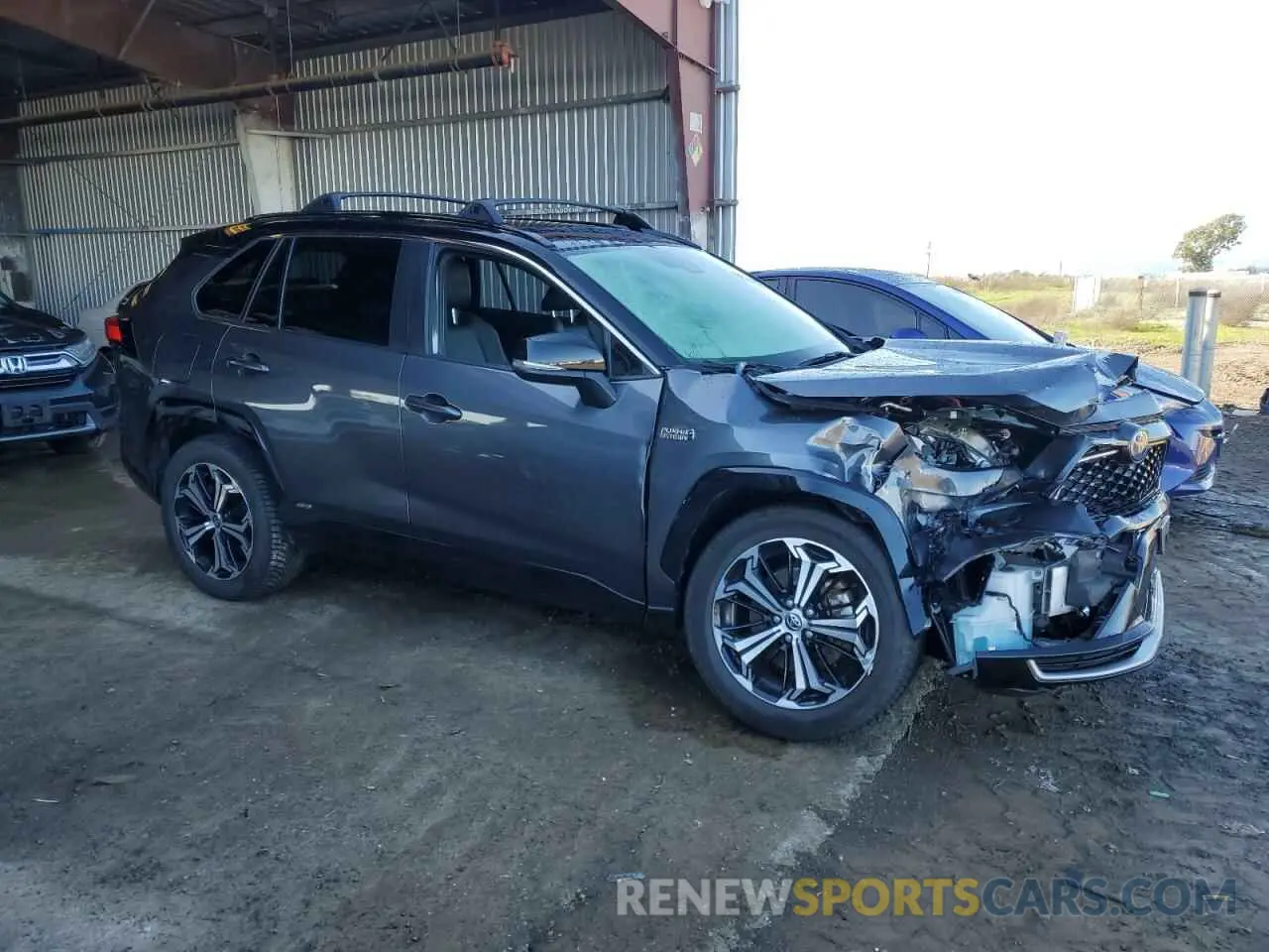 4 Photograph of a damaged car JTMEB3FV9MD071684 TOYOTA RAV4 2021