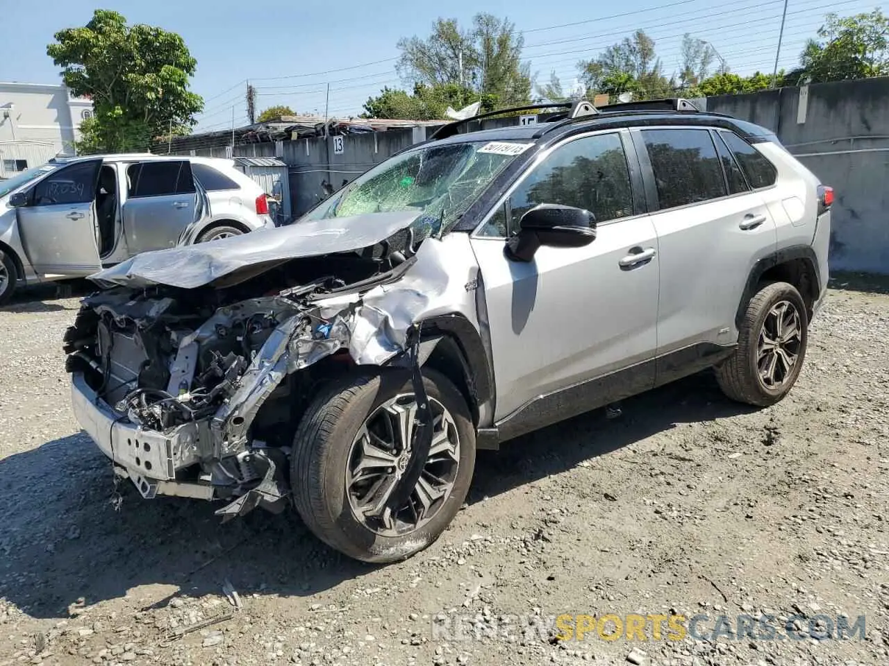 1 Photograph of a damaged car JTMEB3FVXMD024048 TOYOTA RAV4 2021