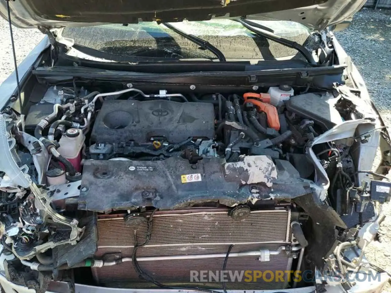 14 Photograph of a damaged car JTMEB3FVXMD024048 TOYOTA RAV4 2021